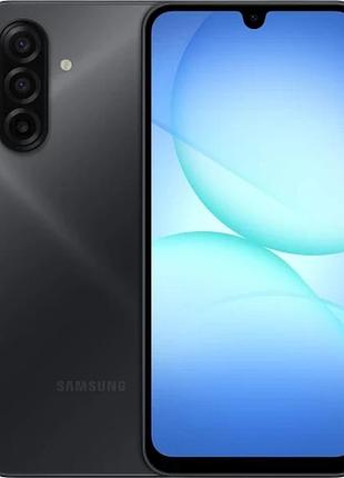 Смартфон samsung galaxy a17 8/256gb black, nfc, 50+5+2/13 мп, 6.7" amoled, 5000mah, helio g99