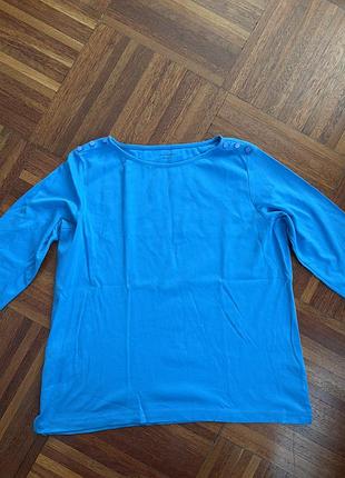 Новий базовий  бавовняний лонгслив футболка t-shirt cristian berg( peter hahn) 44(48-50) німеччина 🇩🇪