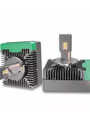 Автолампа led d5s для замены ксенон ламп philips, osram audi, vw 66540, 66548, 12410 d5s вместо ксенон