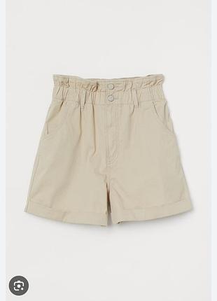 Шорты с высокой талией h&amp;m