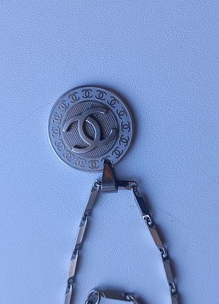 Подвеска с цепочкой chanel. 4