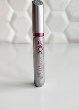 Удлиняющая тушь для ресниц орифлейм oriflame the one instant extensions mascara black 32035