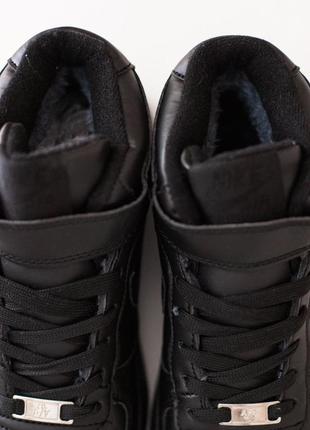 Кроссовки зимние высокие nike dealss high custom content list 1 mid❄2 фото