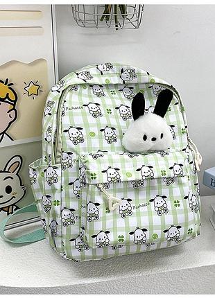 Рюкзак дитячий шкільний портфель покаччо pachacco 10497 зелений