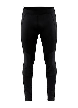 Велоштани чоловічі craft core bike subz wind tights man black розмір xl