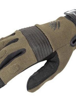 Тактичні рукавиці armored claw covertpro hot weather olive drab size m