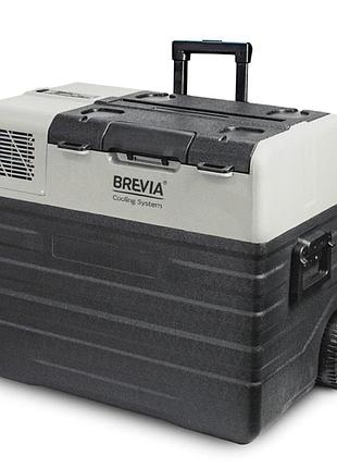 Холодильник автомобильный brevia 52л 22760