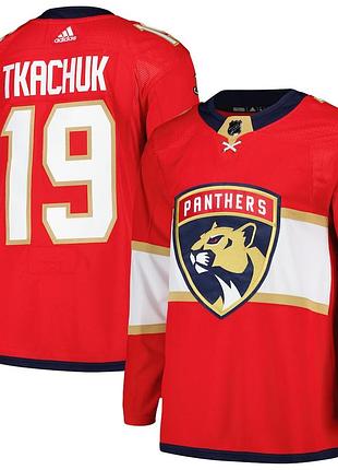 Оригінальна домашня майка гравця команди florida panthers primegreen — метрів ткачук — adidas, чоловіча size 54
