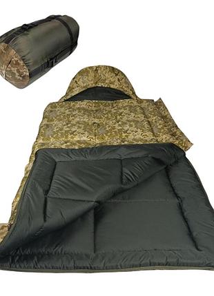 Зимний спальный мешок kiborg "alaska duspo" -20°c пиксель (85x210)
