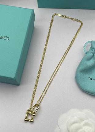Колье чокер tiffany “lock gold” люкс качество