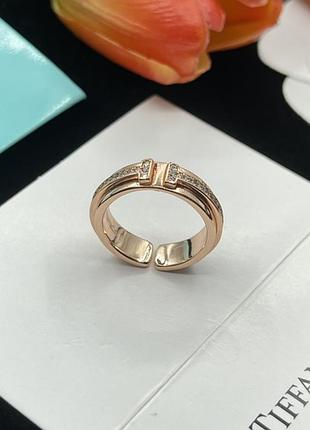 Кольцо tiffany “elegance line” люкс качество