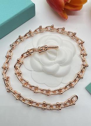 Колье tiffany “rose link sphere” 4