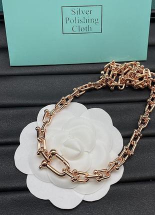 Колье tiffany “rose link sphere” 7