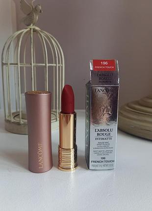 Уцінка! помада для губ lancome l'absolu rouge intimatte lipstick