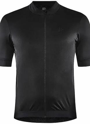 Велоджерсі чоловіче craft core essence jersey regular fit man black розмір xl