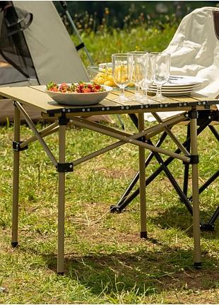 Стол походный складной strongfold folding table 53 х 53 см (53 ft)