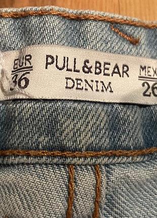 Шорти джинсові denim pull&bear 3