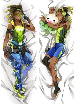 Аниме дакимакура лусио overwatch (подушка обнимашка) 120*40 см 150, 50*150, 50
