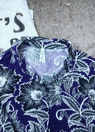 Рубашка модный принт 3