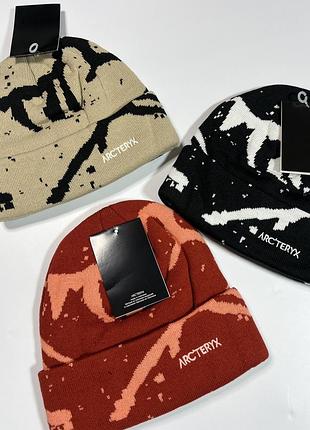 Шапка arcteryx бежевый, мужской