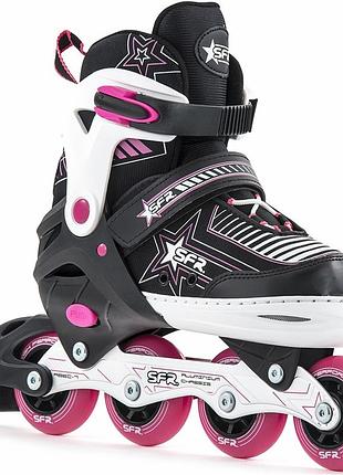 Ролики sfr pulsar pink розмір 30.5-34