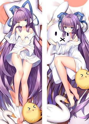 Аниме дакимакура ташкент лазурный путь azur lane (подушка обнимашка) 120*40 см 150, 50*150, 50