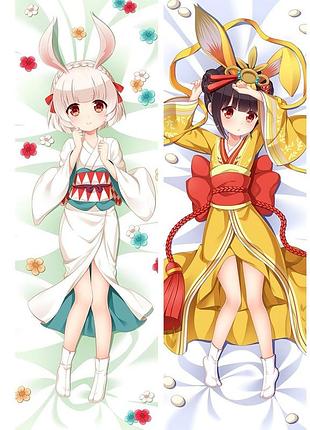 Аниме дакимакура yamausagi onmyoji (подушка обнимашка) 120*40 см 150, 50*150, 50