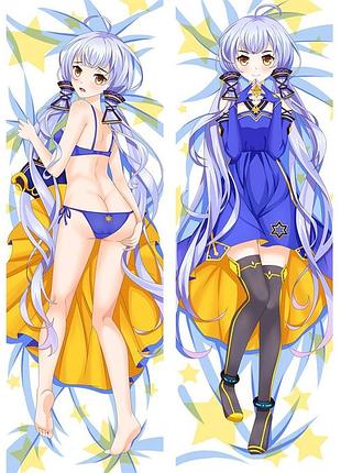 Аниме дакимакура хатсуне мику анимационный проект «vocaloid china» / вокалоид клуб (подушка обнимашка) 120*40