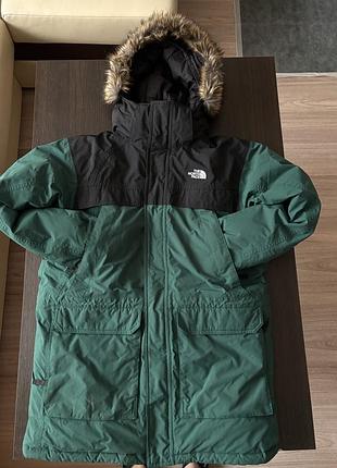 Куртка the north face зимова, парка, оригінал 550 набивка