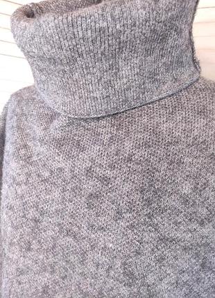 Сірий светр оверсайз 3