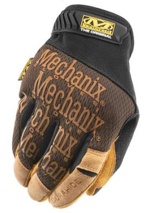 Тактичні рукавиці mechanix original leather size xl