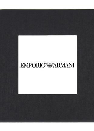 Подарочная упаковка - коробка для часов, emporio armani (эмпорио армани) черный с белым ( код: ibw108-6 )