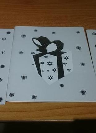 Лот вінтажних новорічних листівок з конвертикам2 фото