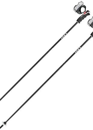 Гiрськолижнi палиці leki carbon hx 3d black-white-dark anthracite розмір 125