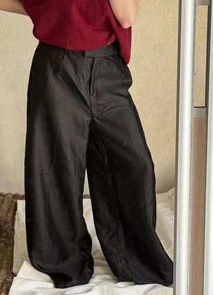 Неймовірні штани кльош, штани wide leg h&m