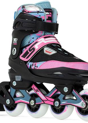 Ролики sfr pixel blue-pink розмір 33-37