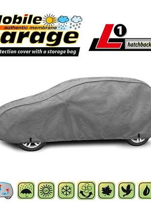 Тент чохол на авто хетчбек l1 430х165x136 см mobile garage hatchback/kombi kegel 5-4103-248-3020