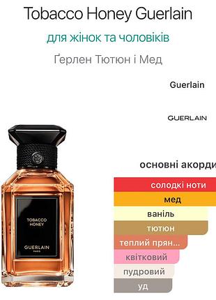 Tobacco honey guerlain для жінок та чоловіків