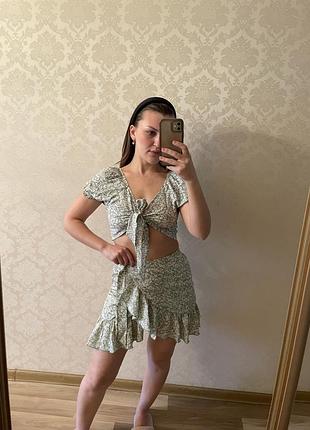 Топ и юбка набор
