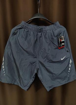 Шорти чоловічі спортивні nike.розмір xl,3xl.колір сірий.виробник китай.тканина плащівка.
