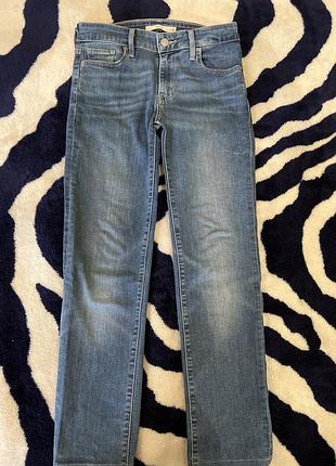 Джинси levi’s 712 slim 26 вкорочені