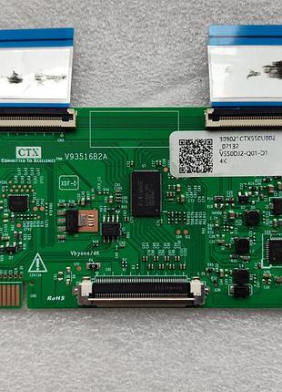 T-con v93516b2a, v550dj2-q01-d1