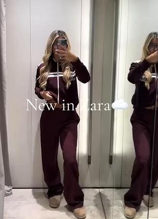 Шикарна кофта зіпка у всіх розмірах від zara або костюм s в стилі олд мані