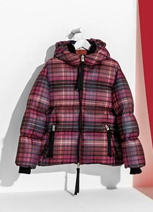 Пуховик tommy hilfiger tartan2 фото