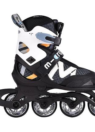 Ролики micro shaper black-white розмір 37-40
