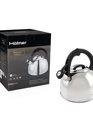 Чайник из нержавеющей стали holmer для всех видов плит.