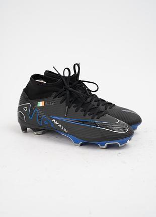 Футбольные бутсы nike mercurial superfly 9 elite черные размер 40
