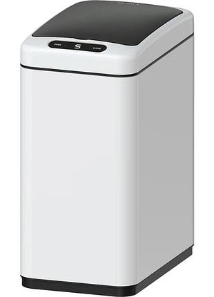 Відро для сміття сенсорне прямокутне koer tc-020408-08 8 л колір білий (kr5589)