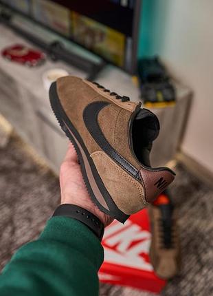 Nike cortez brown black 4