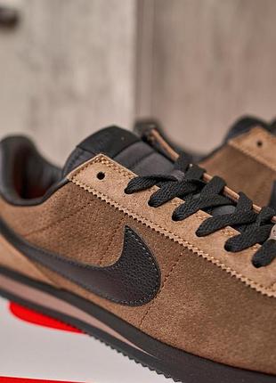 Nike cortez brown black 8